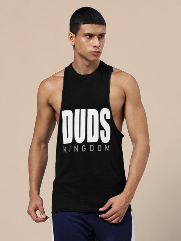 DUDS KINGDOM GYM T-SHIRT (BLACK)