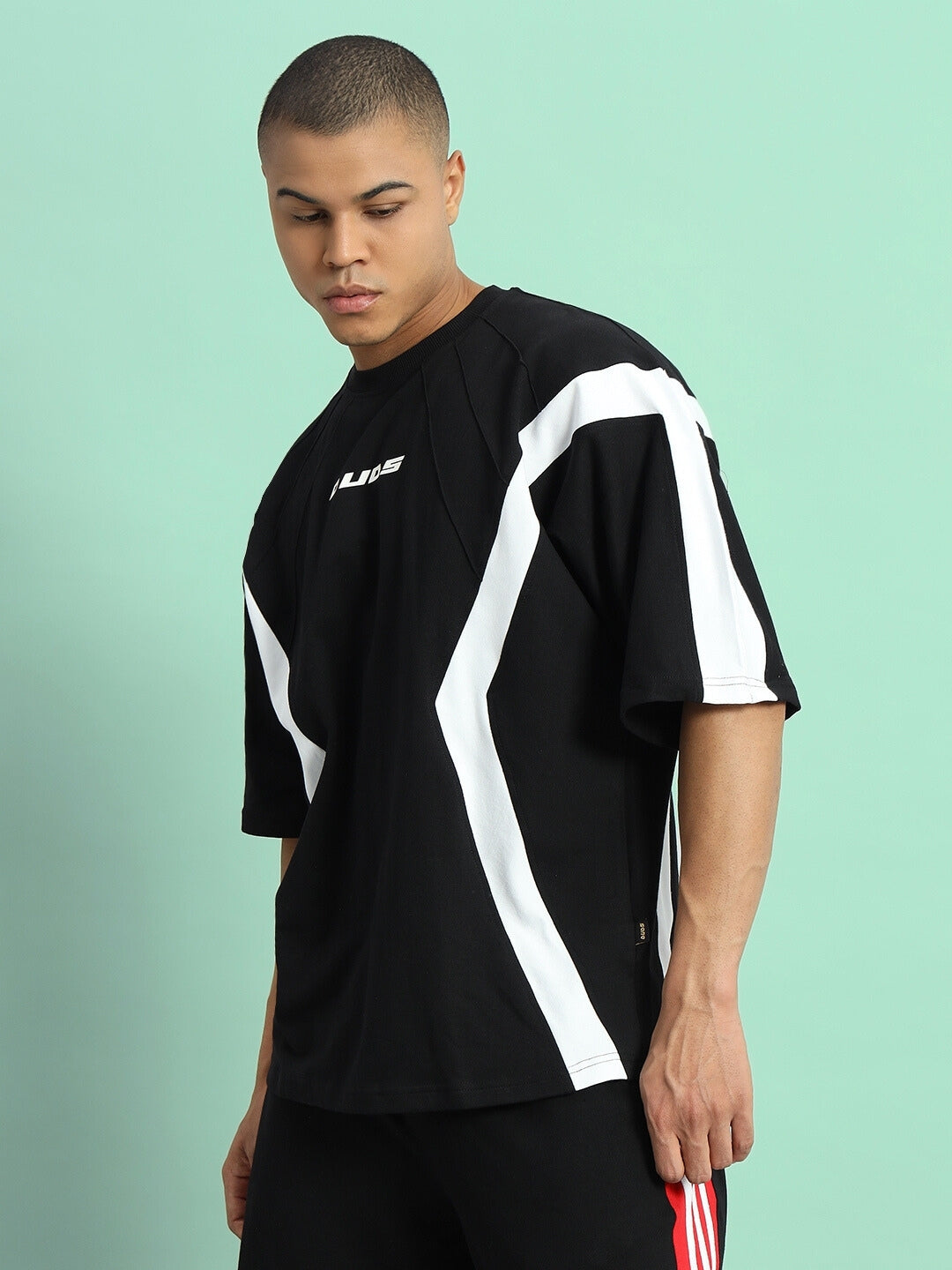Wild Force Over-Sized T-Shirt (Black-White)