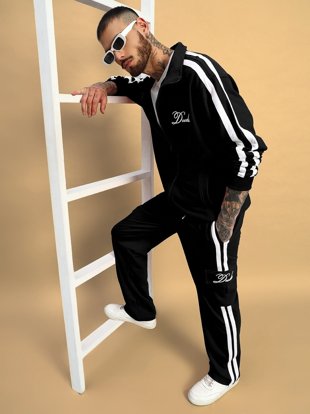 SCOTIA STRIPE JOGGERS (BLACK)