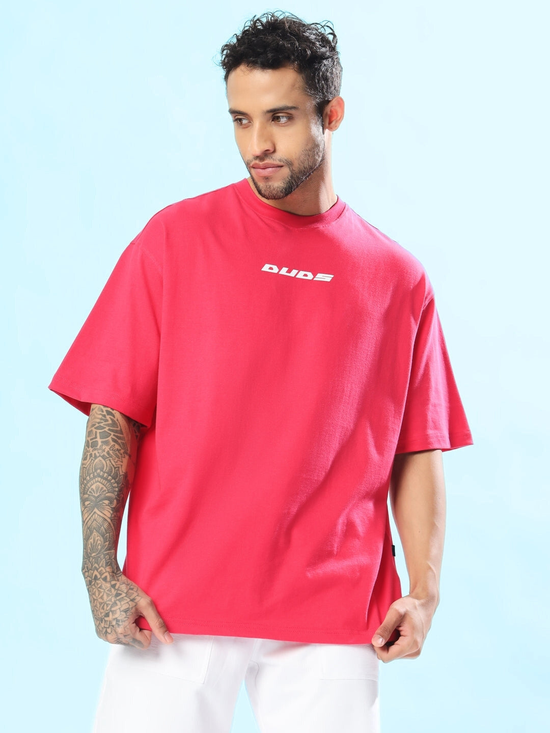 DISNEY LILO OVER-SIZED T-SHIRT (PINK)