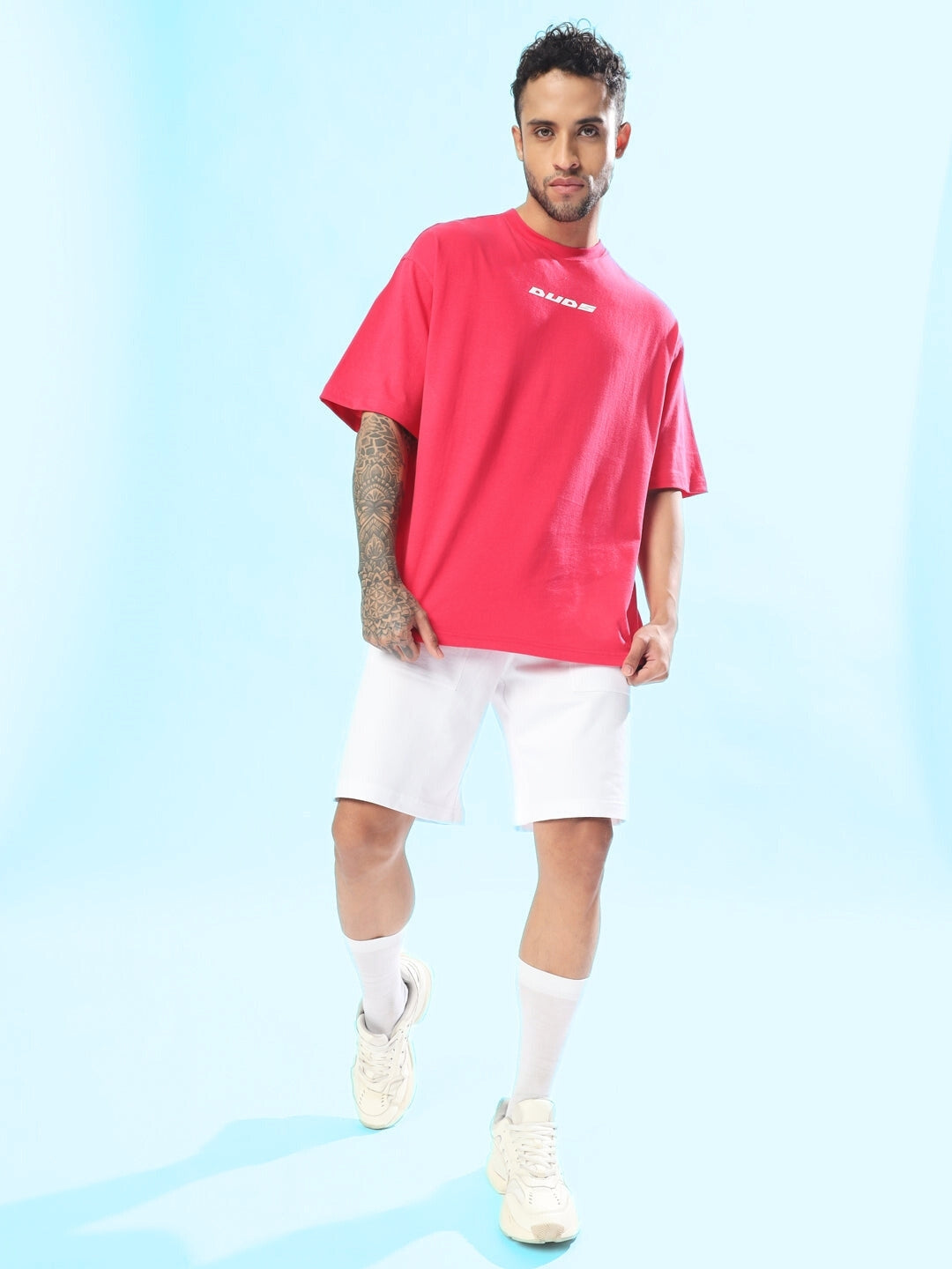 DISNEY LILO OVER-SIZED T-SHIRT (PINK)