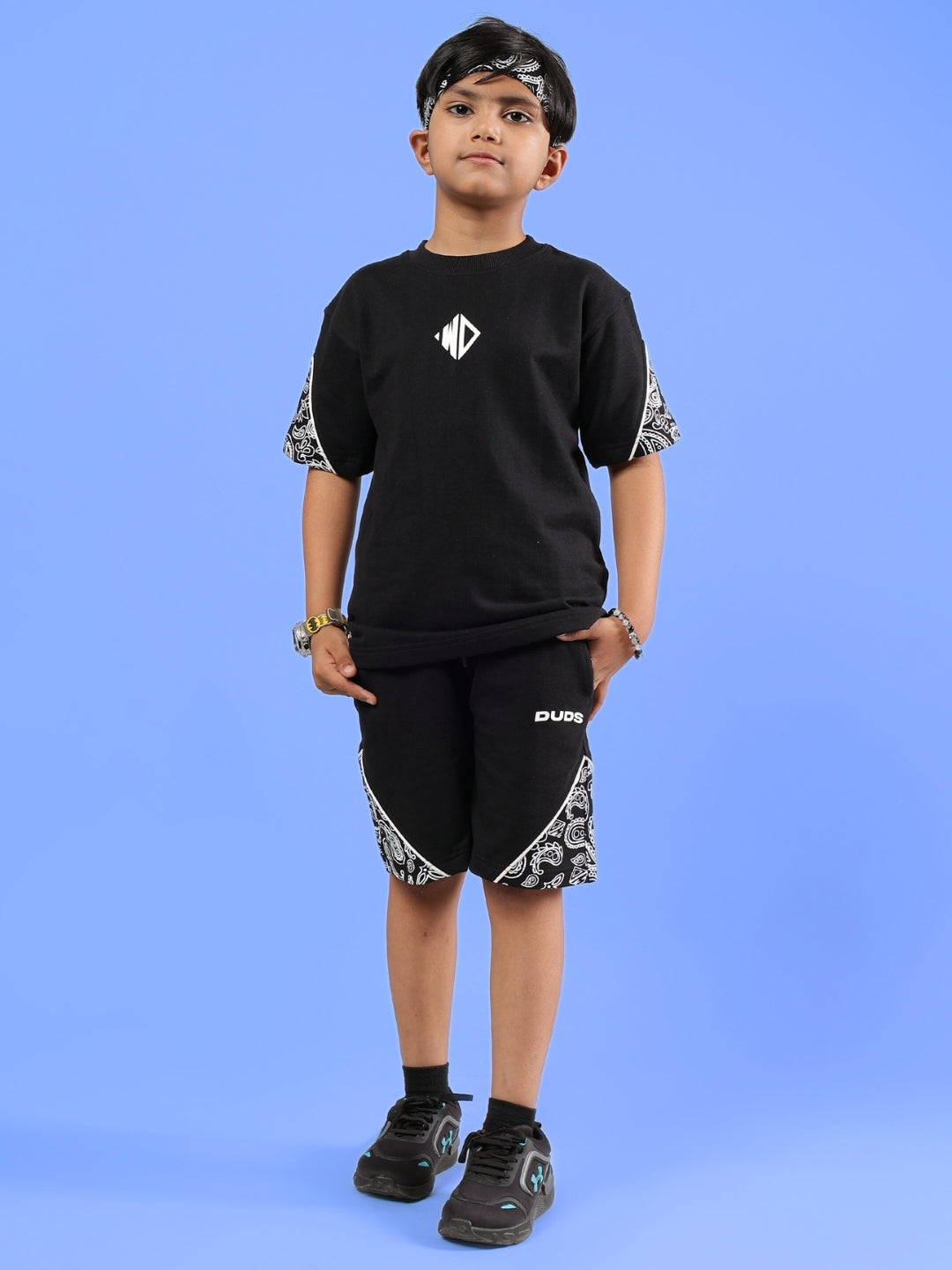 CALVIN CO-ORD FOR BOYS & GIRLS (BLACK)