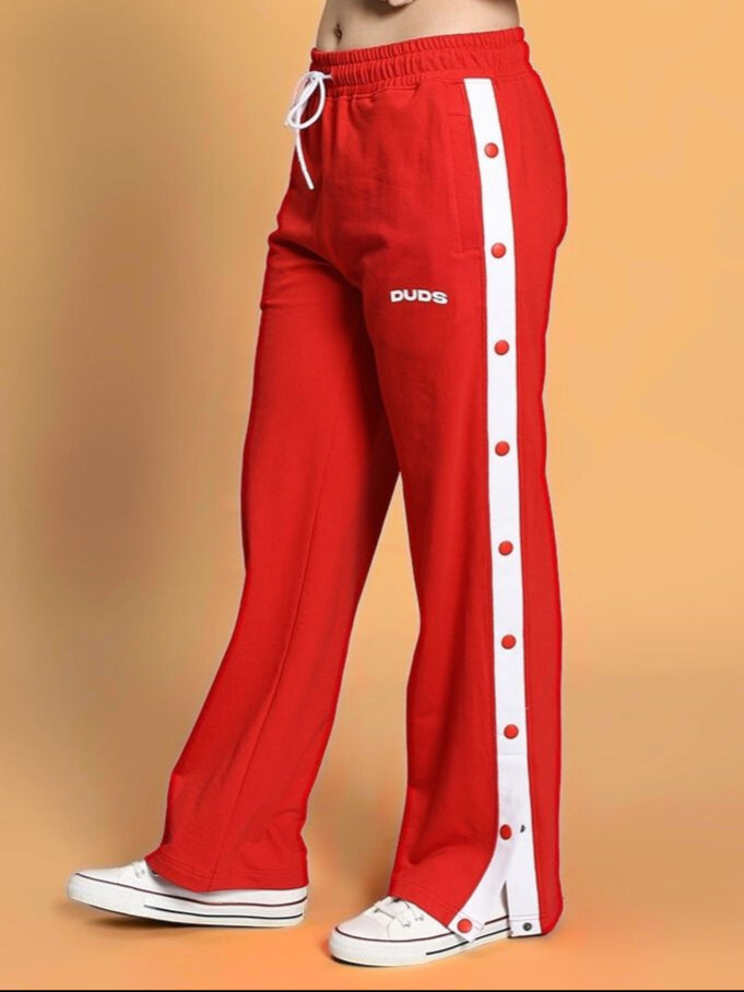 WOMEN'S EZEL RELAXED FIT JOGGER (RED)
