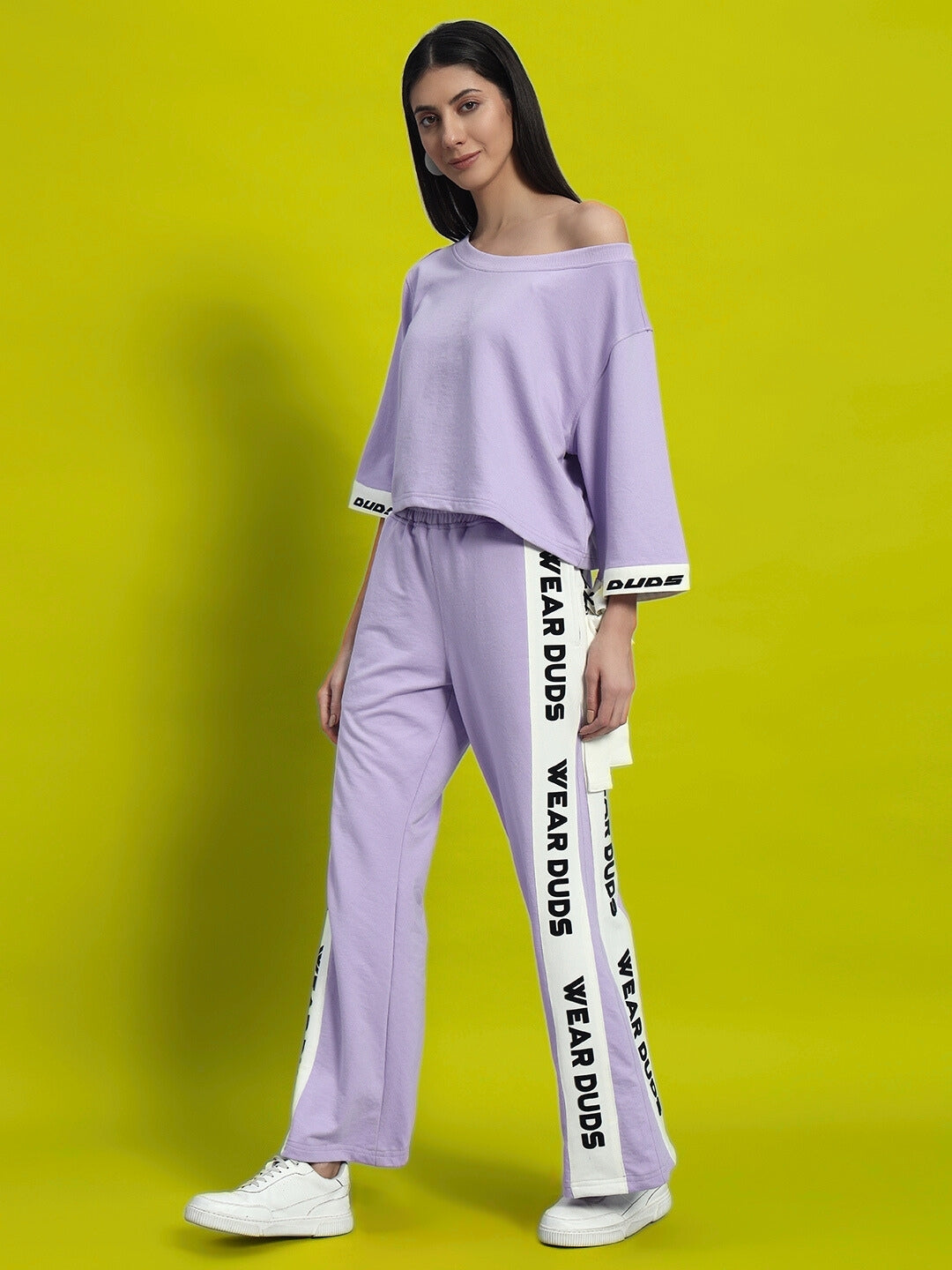 WOMEN'S  AROMA CO-ORD SET (LILAC)