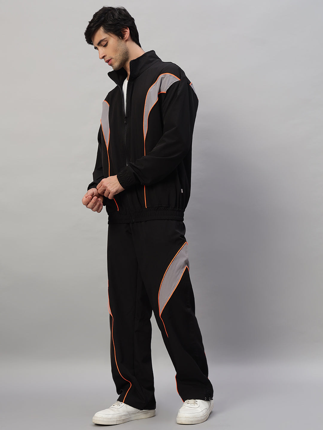 BULLET OVERSIZED CO-ORD SET (BLACK)