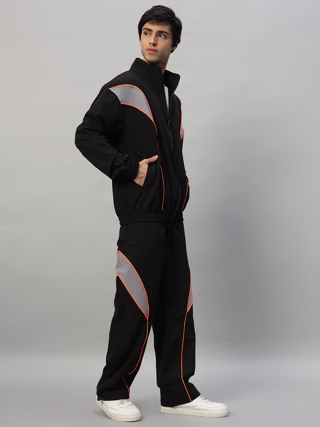 BULLET OVERSIZED CO-ORD SET (BLACK)