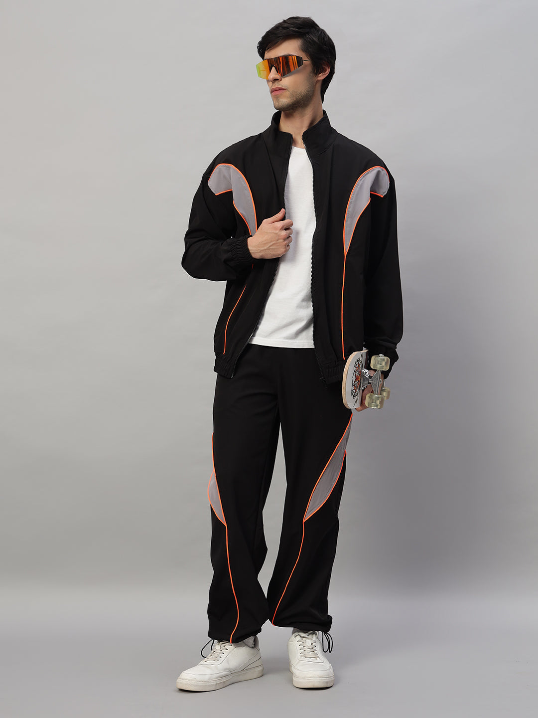 BULLET OVERSIZED CO-ORD SET (BLACK)