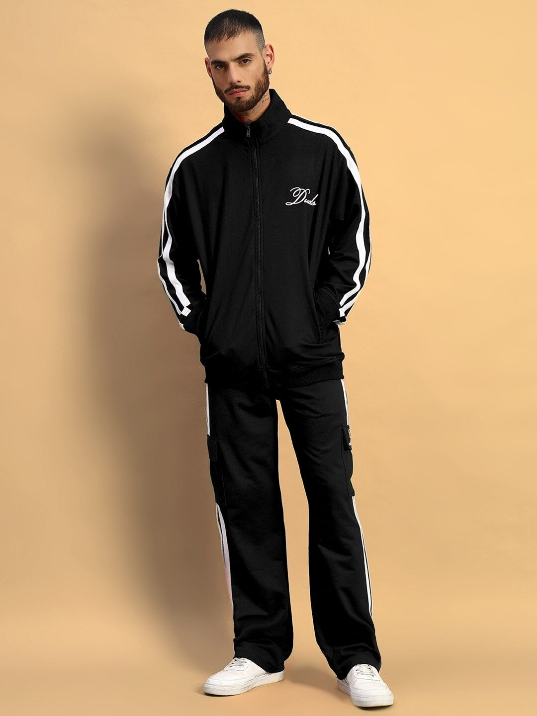 SCOTIA STRIPE JOGGERS (BLACK)