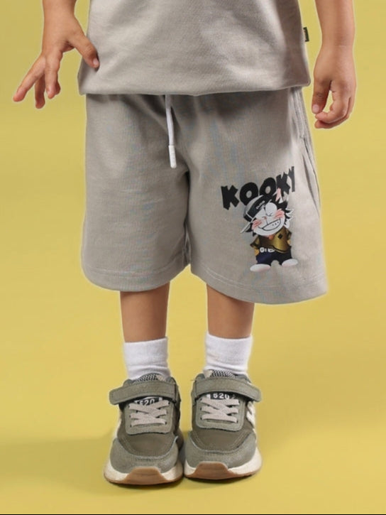 KOOKY SHORTS FOR BOYS & GIRLS (GREY)