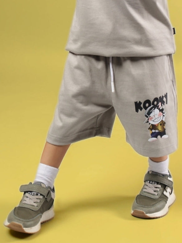 KOOKY SHORTS FOR BOYS & GIRLS (GREY)