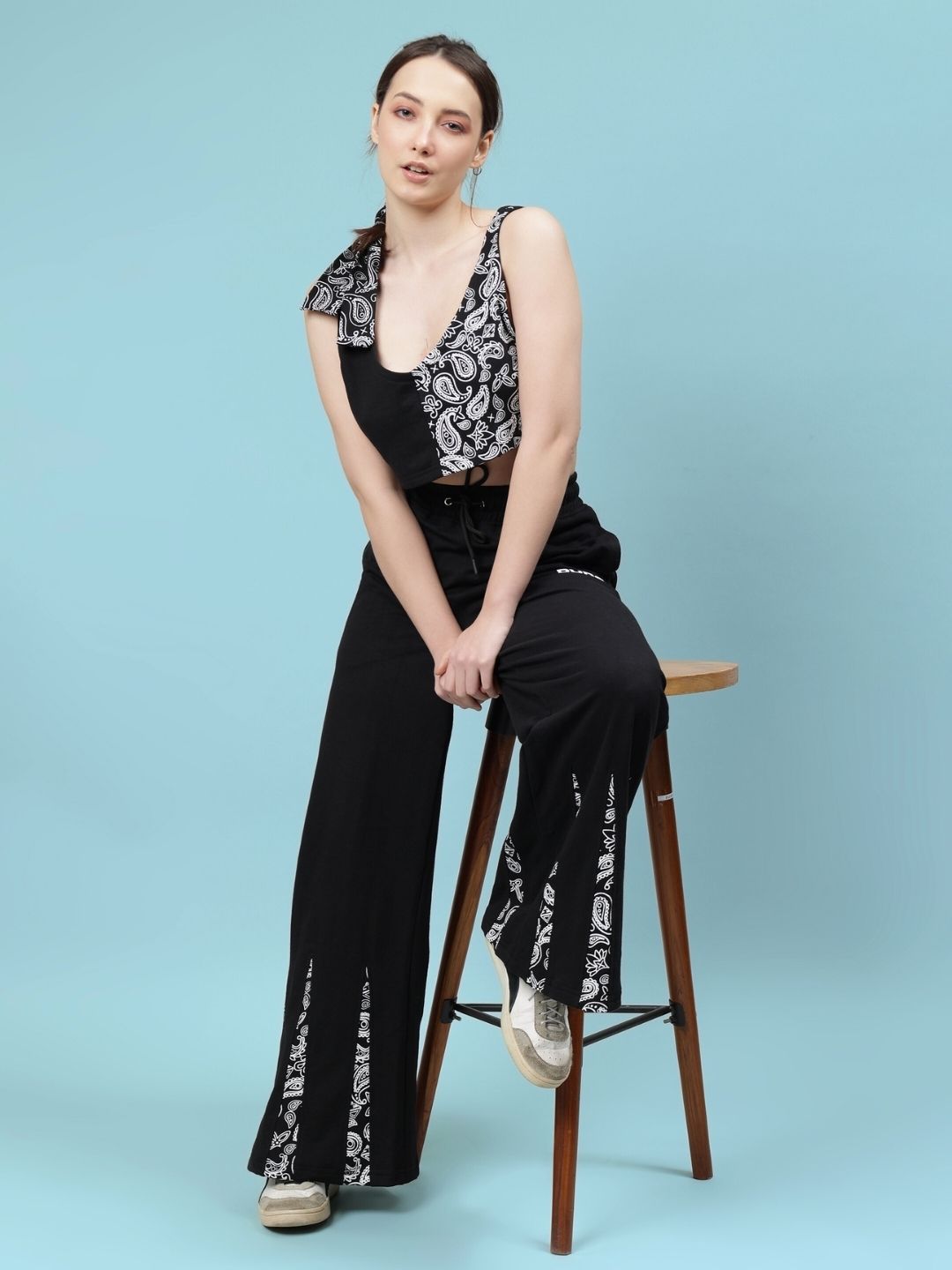 WOMEN'S ZIYA BAGGY JOGGERS (BLACK)