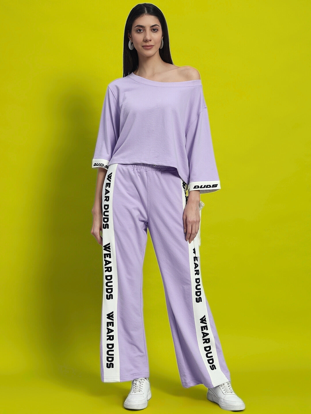 WOMEN'S  AROMA CO-ORD SET (LILAC)