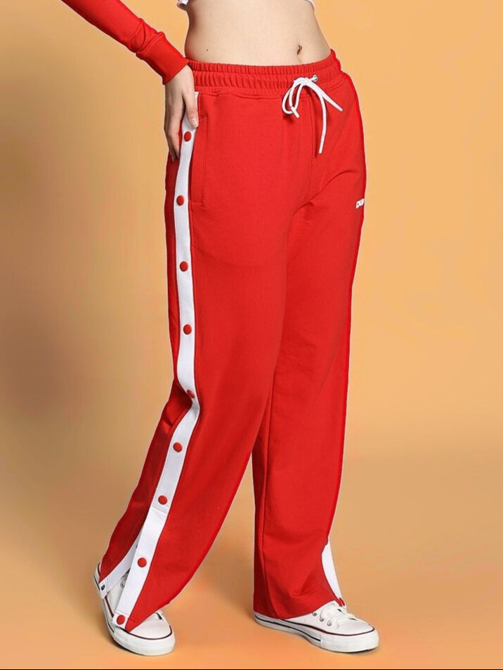 WOMEN'S EZEL RELAXED FIT JOGGER (RED)