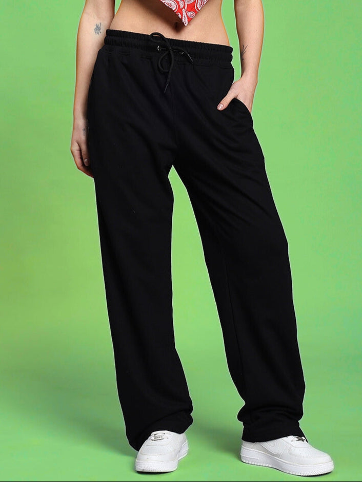 WOMEN'S MAMBO JOGGERS (BLACK-RED)