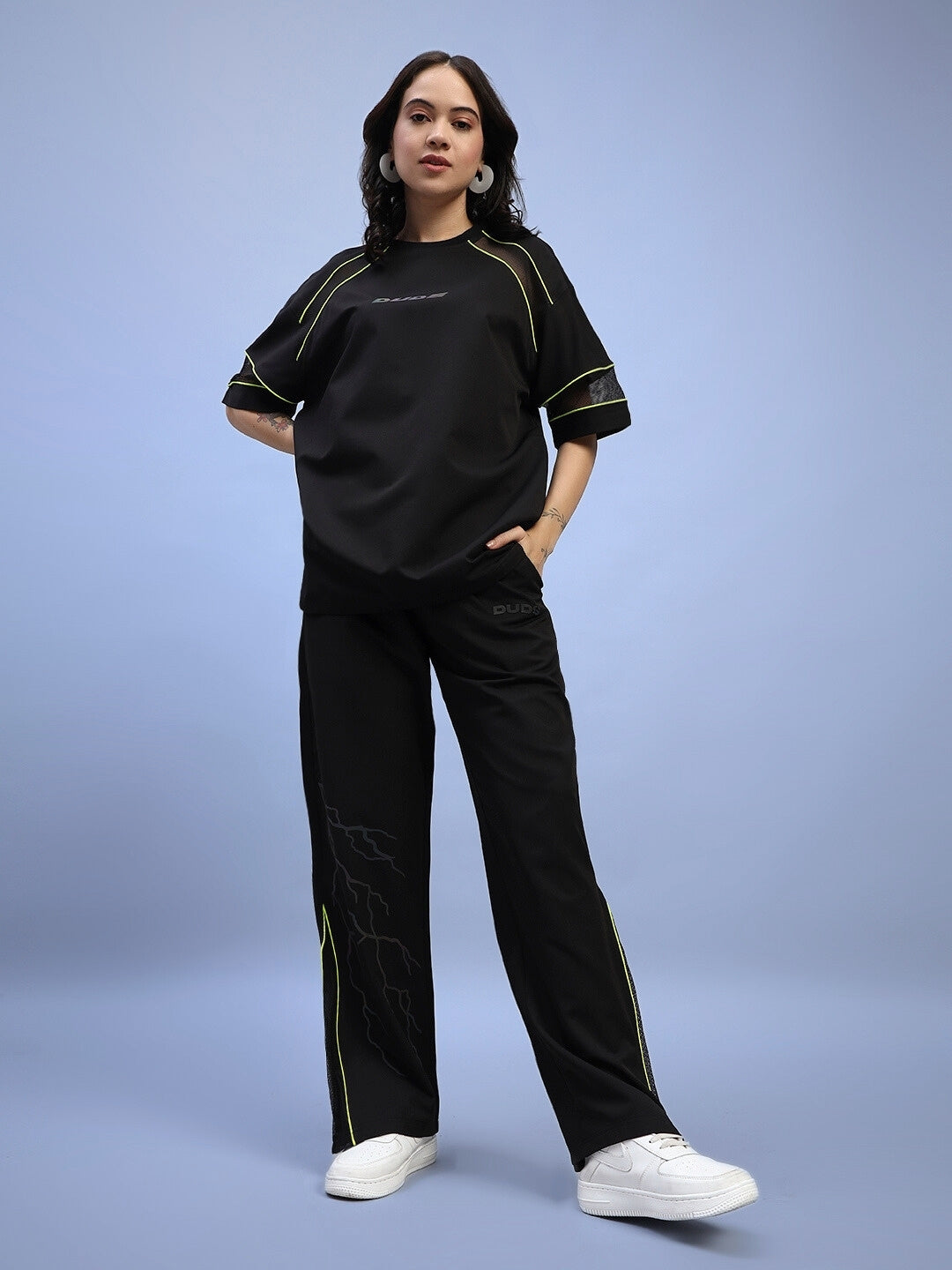 WOMEN'S SALVO CO-ORD SET (BLACK)