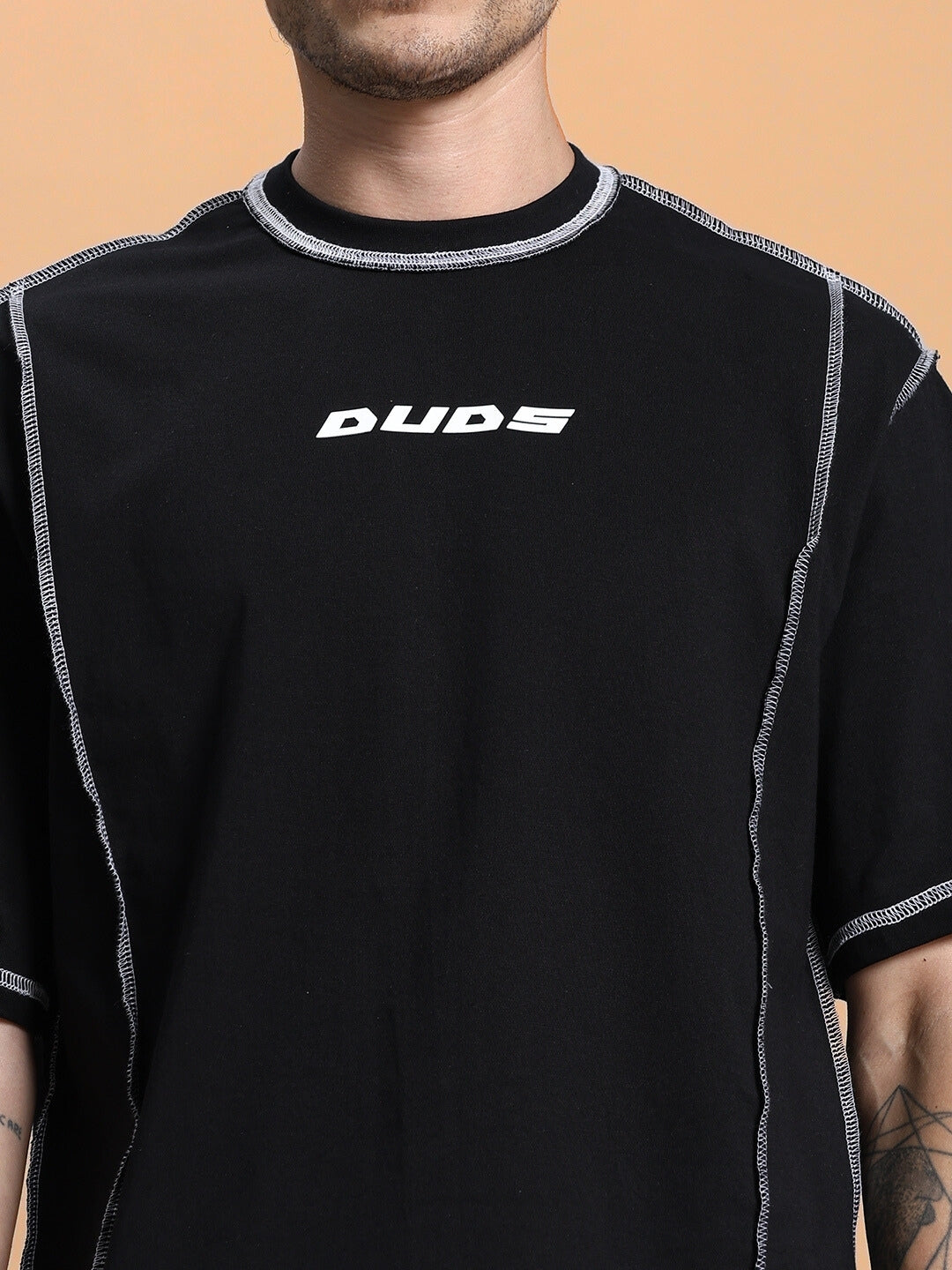 DYNAMIC OVER-SIZED CLASSIC T-SHIRT (BLACK)