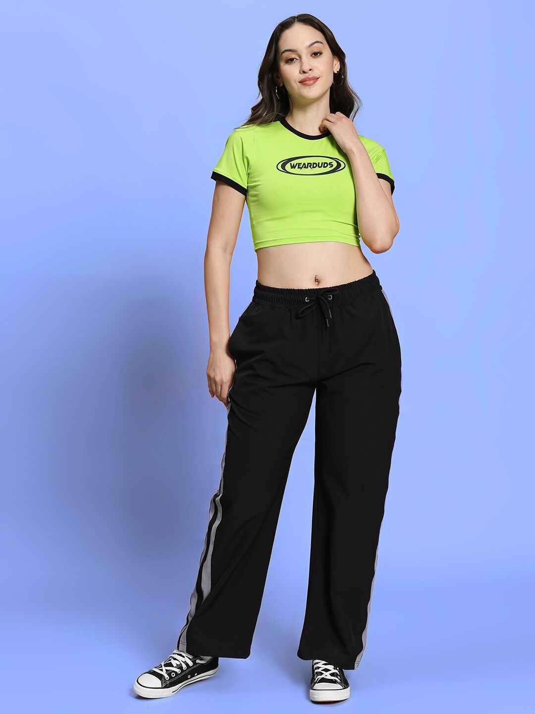 WOMEN'S MORGAN RELAXED FIT CARGO PANT (BLACK)