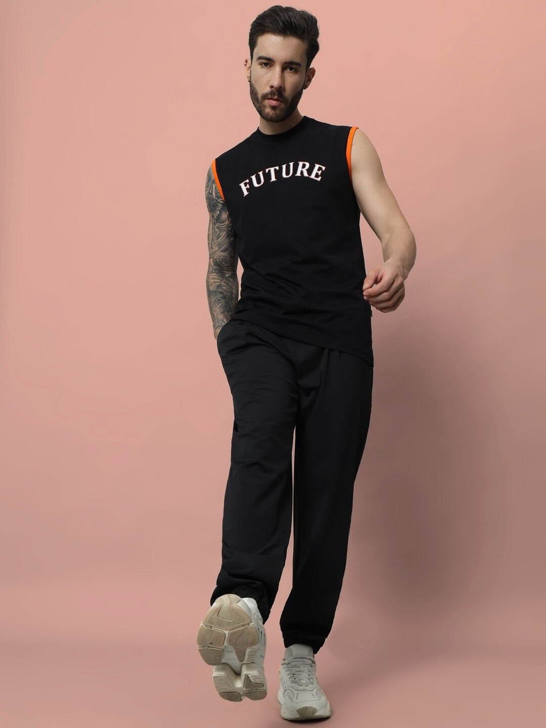 AGILE RELAXED PANT JOGGER (BLACK)