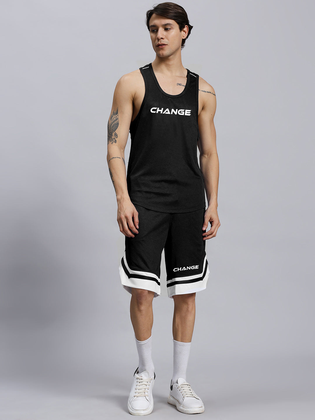 CHANGE YOUR LOOKS GYM CO-ORD SET (BLACK)