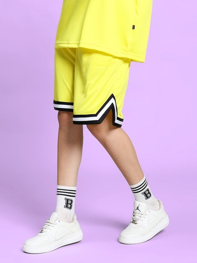 WOMEN'S VIGOR REGULAR FIT SHORTS (YELLOW)