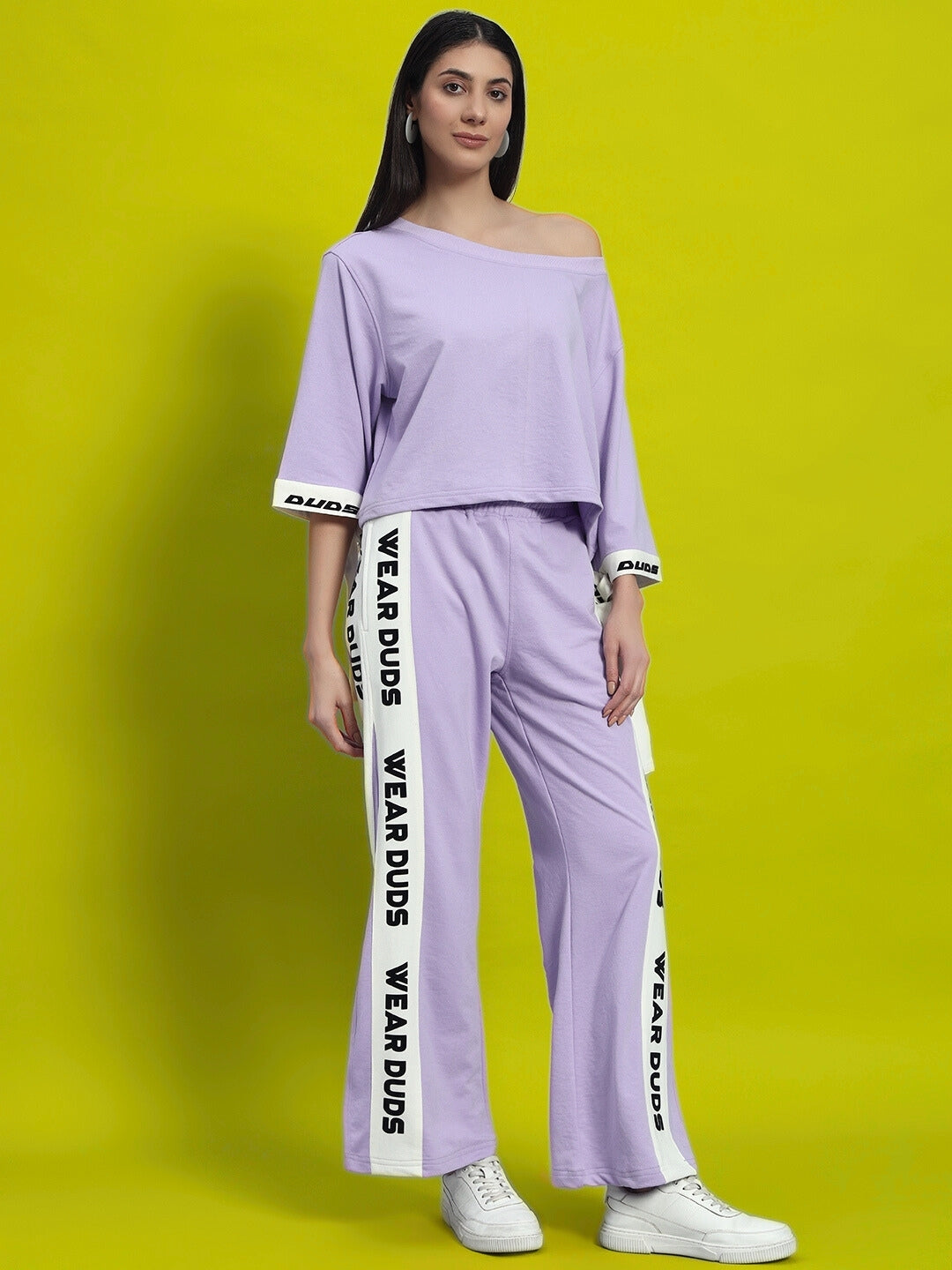 WOMEN'S  AROMA CO-ORD SET (LILAC)