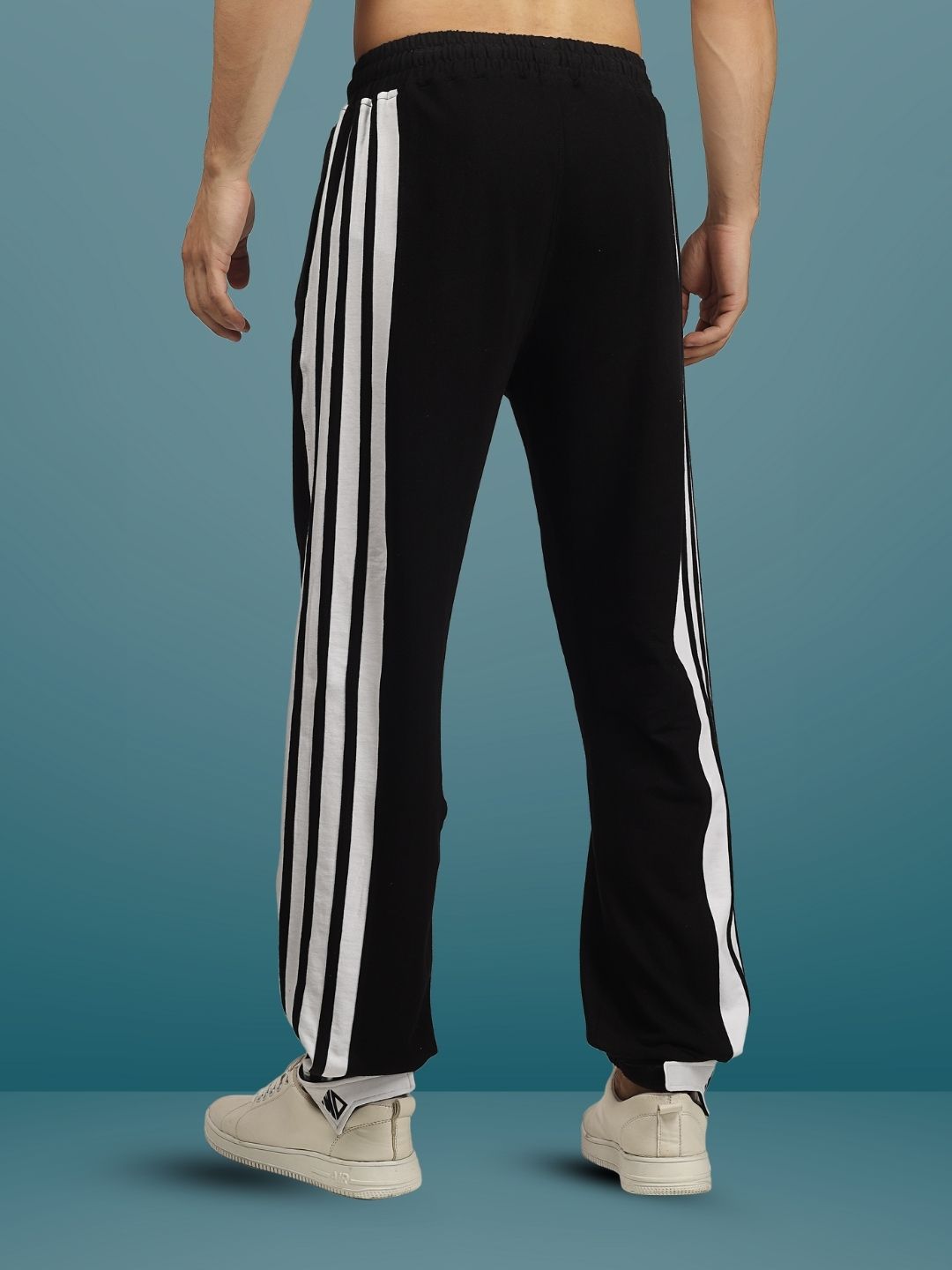 WD Black and White Joggers - Wearduds