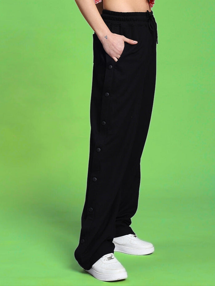 WOMEN'S MAMBO JOGGERS (BLACK-RED)
