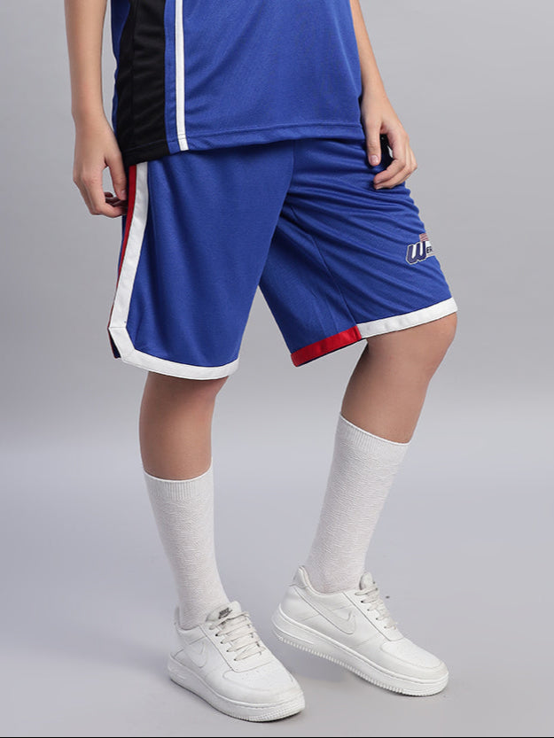 WOMEN'S PORTIA REGULAR FIT SHORTS (ROYAL BLUE)