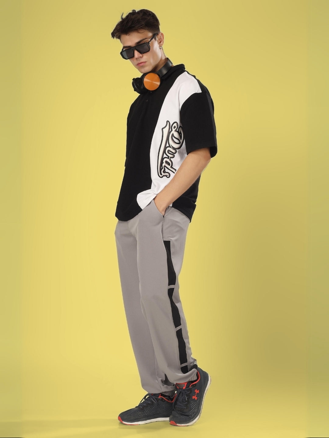 BRAVO RELAXED FIT CARGO PANTS (GREY)