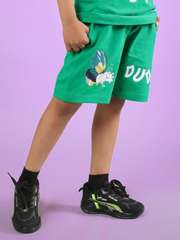 SATORU SHORTS FOR BOYS & GIRLS (GREEN)