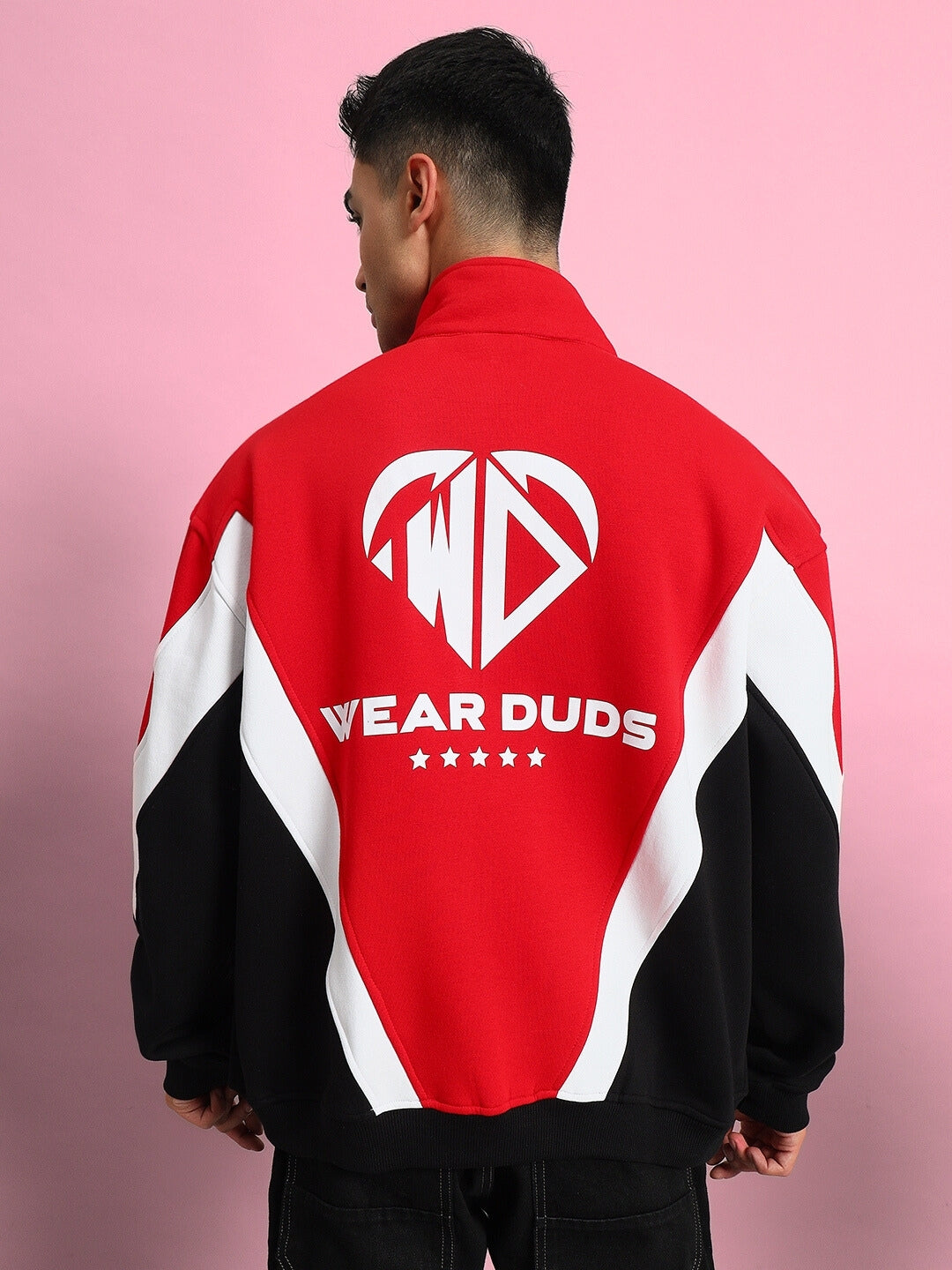 WD ALFA COLORBLOCK JACKET (RED)