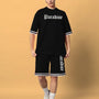 Paradise Colorblock  Co-Ord Set (Black)