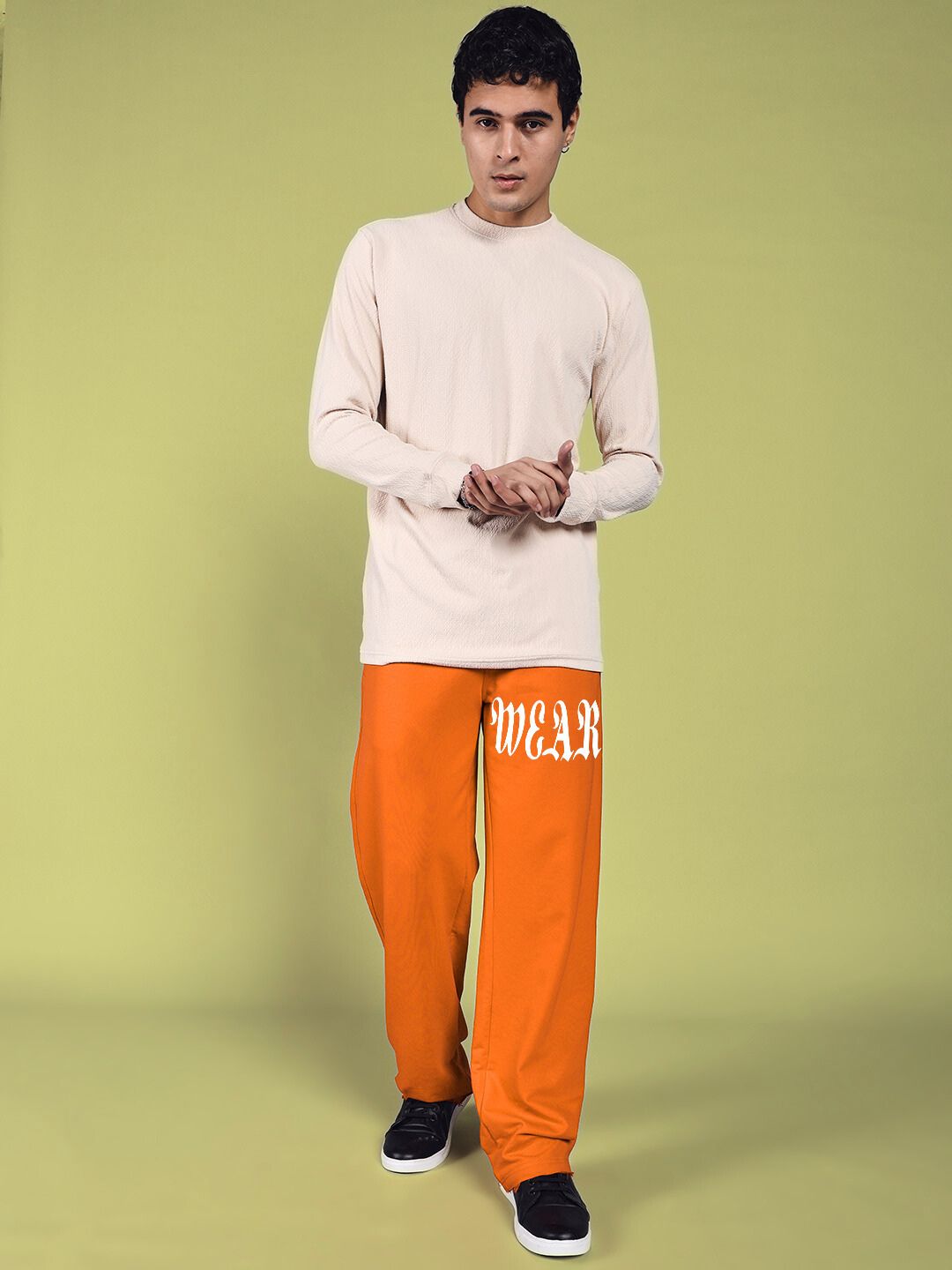 CRIMSON RELAXED FIT JOGGER (ORANGE)