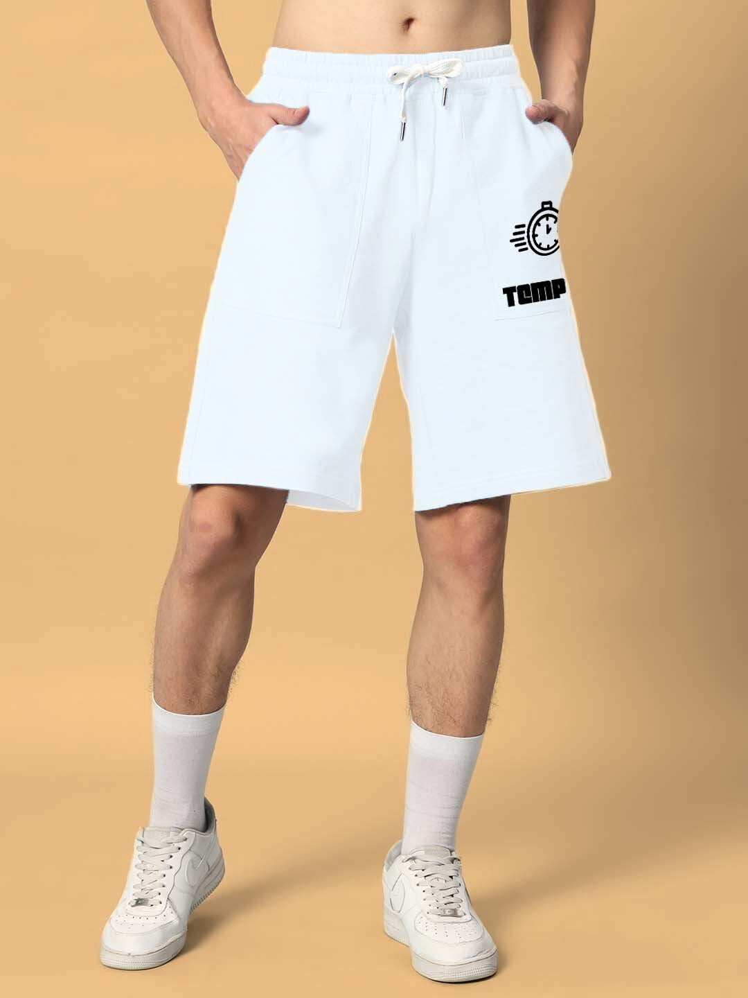 Temporary Co-Ord Set with Print (White)