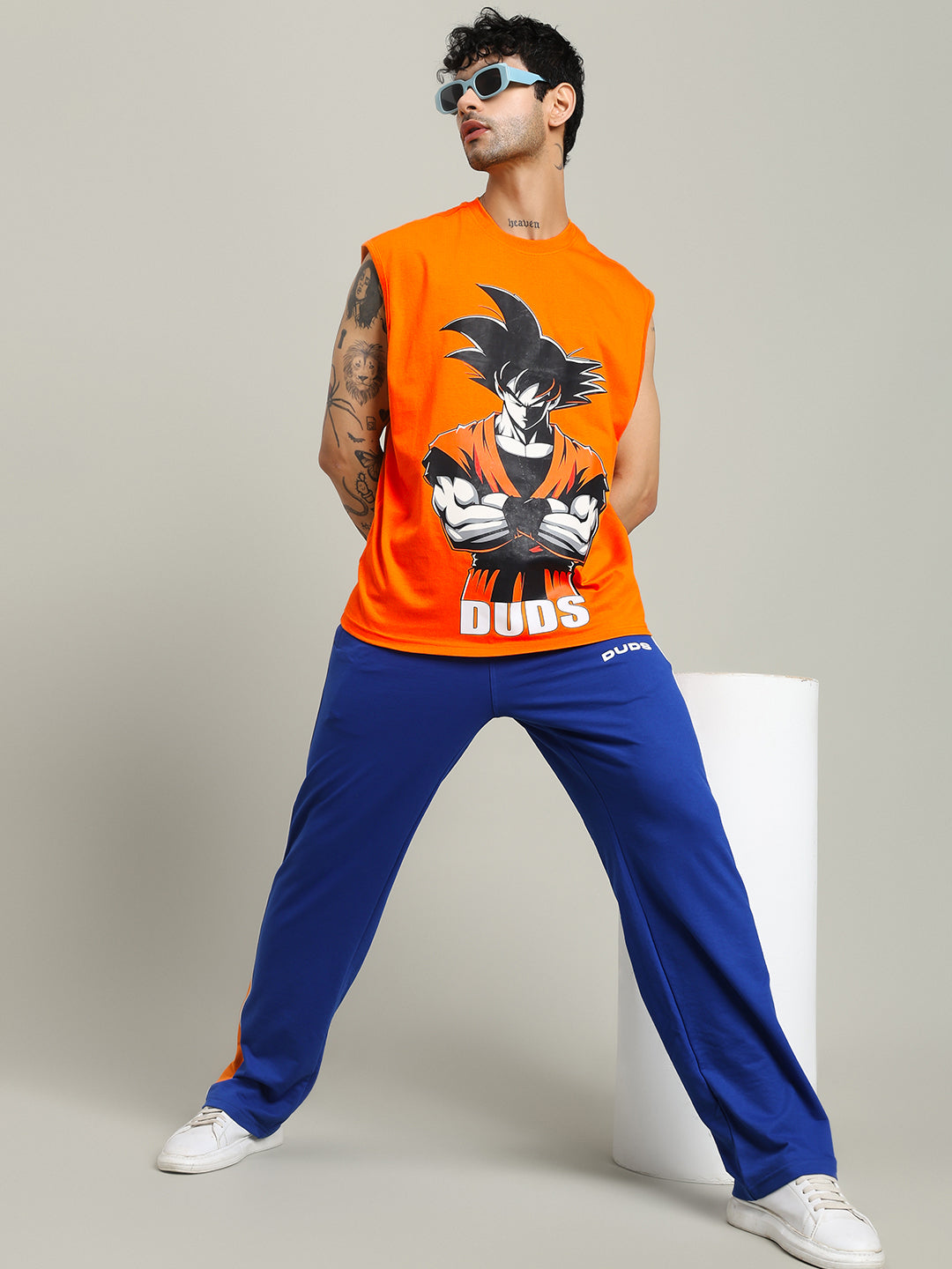 SUPER SAIYAN GYM T-SHIRT (ORANGE)