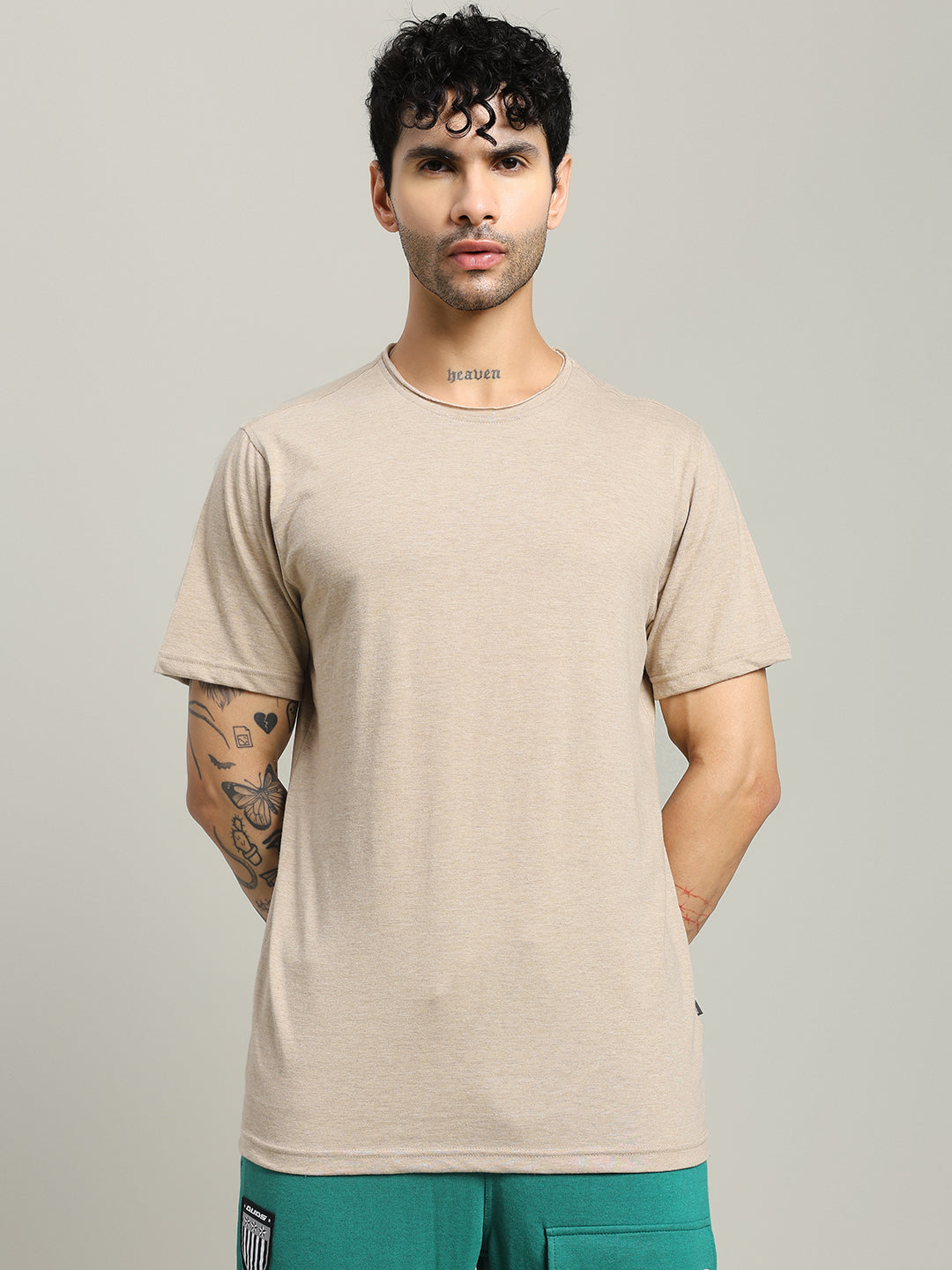 ELEX REGULAR FIT T-SHIRT (BEIGE)