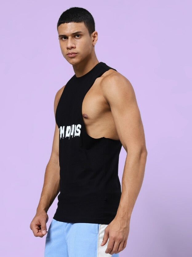 CRUNCH GYM T-SHIRT (BLACK)
