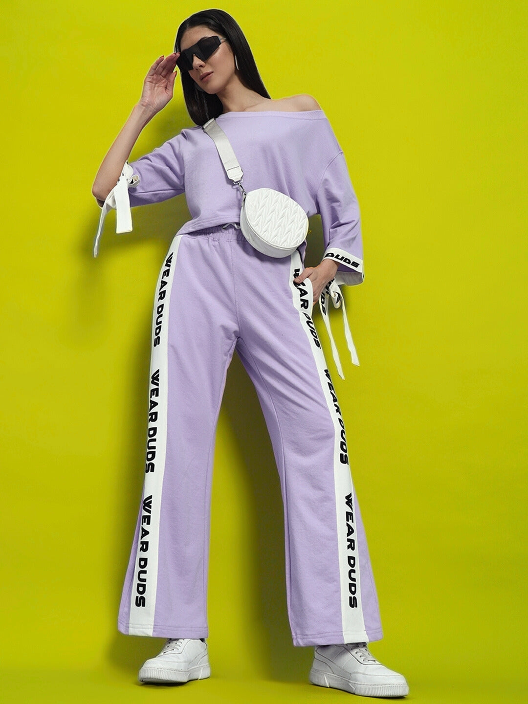 WOMEN'S  AROMA CO-ORD SET (LILAC)