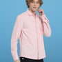 Blush Pink Sporty Pique Shirt
