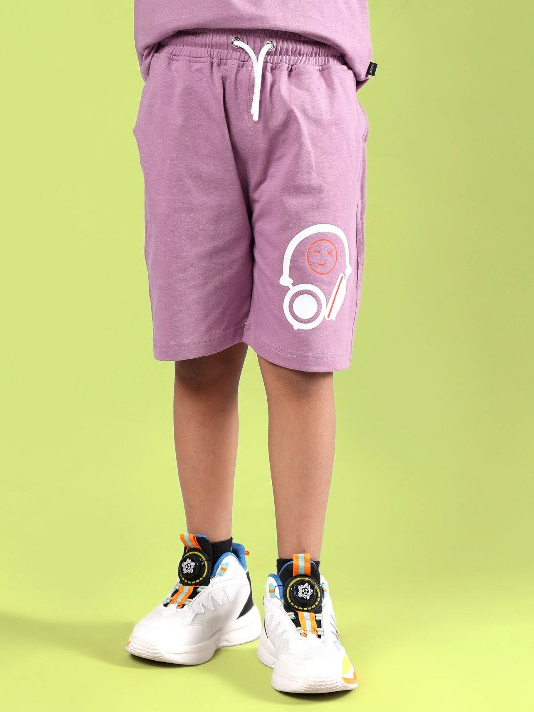 STOIC SHORTS FOR BOYS & GIRLS (PULM PURPLE)