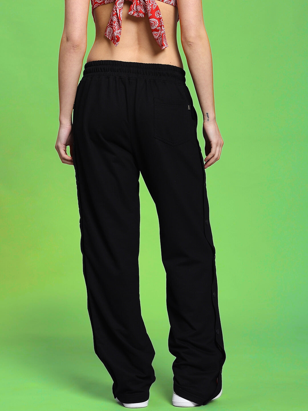 WOMEN'S MAMBO JOGGERS (BLACK-RED)