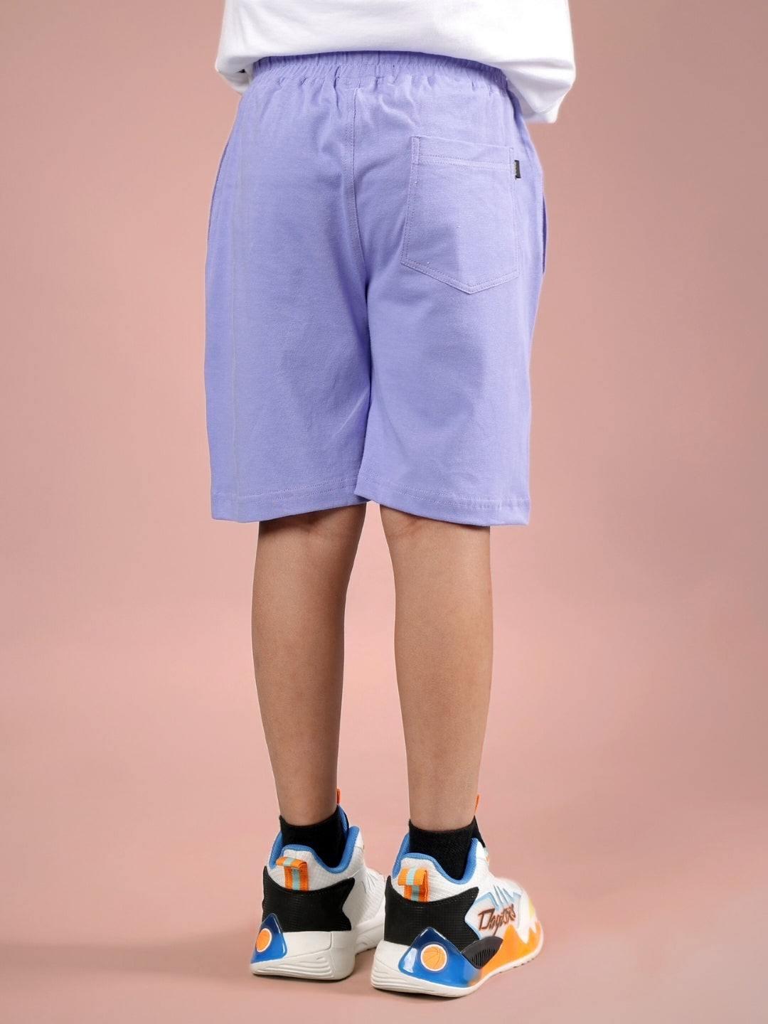 BELIEVE SHORTS FOR BOYS & GIRLS (LAVENDER)
