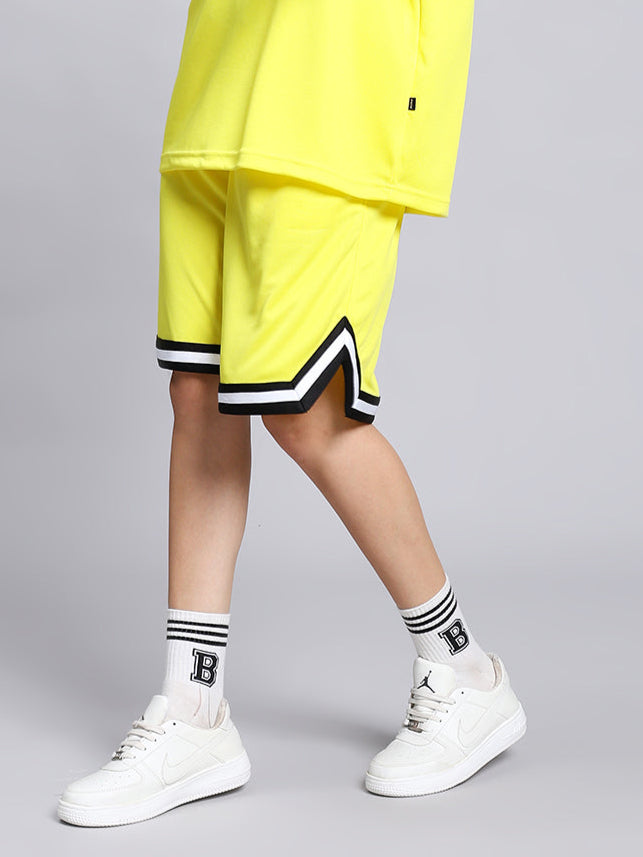 Women's Vigor Regular Fit Shorts (Yellow)