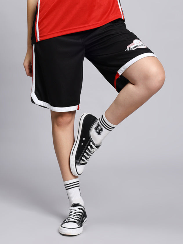 WOMEN'S PORTIA REGULAR FIT SHORTS (BLACK)