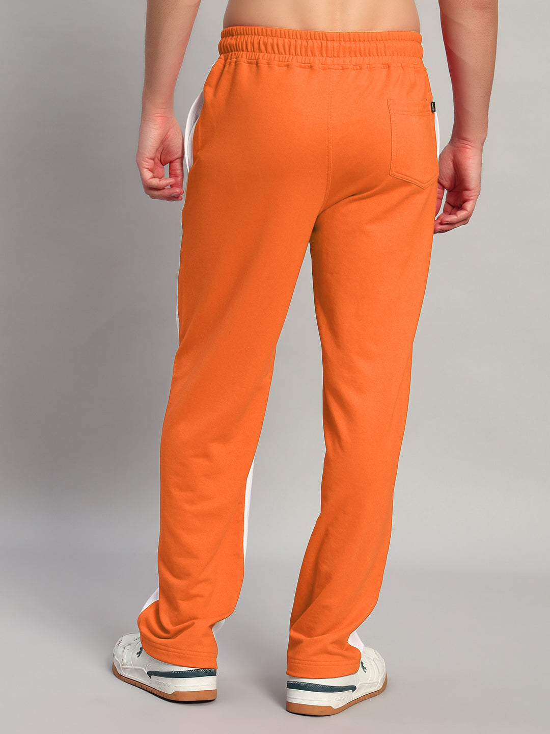 LAGOON RELAXED FIT JOGGERS (WHITE ORANGE)
