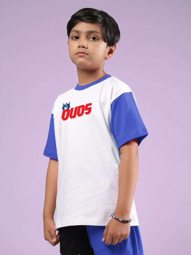 OPTIMUS PRIME T-SHIRT FOR BOYS & GIRLS (WHITE BLUE)