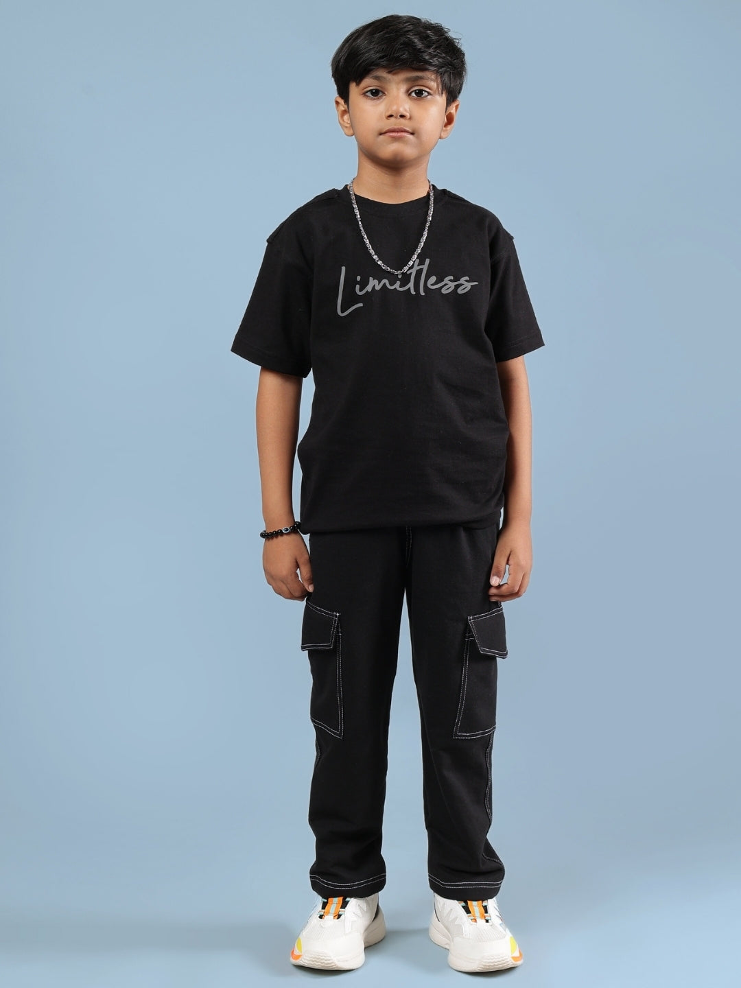 LIMITLESS CO-ORD FOR BOYS & GIRLS (BLACK)