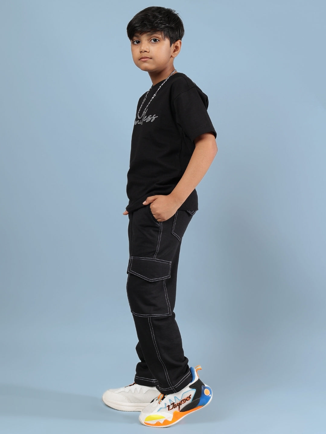LIMITLESS CO-ORD FOR BOYS & GIRLS (BLACK)