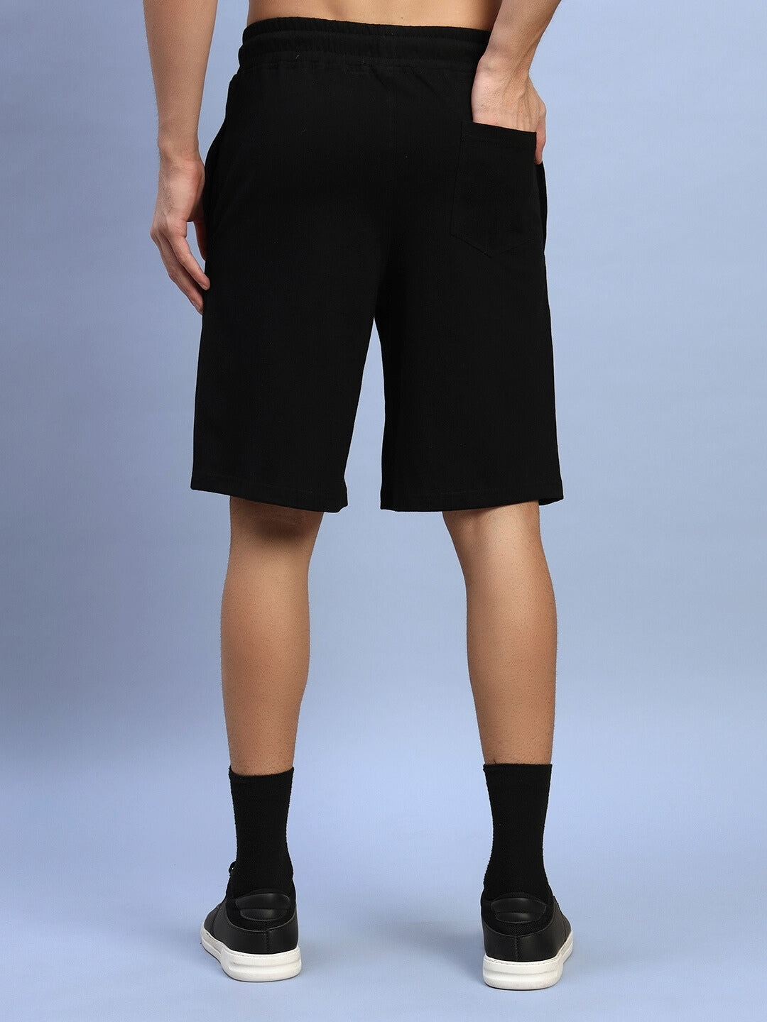 AMIGA REGULAR FIT SHORTS (BLACK)