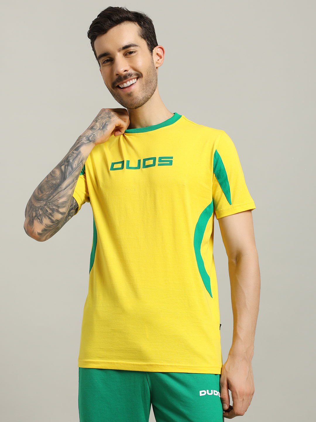JUMPY REGULAR FIT T-SHIRT (YELLOW)